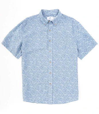 Southern Tide The Whaler Short Sleeve Woven Shirt