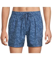 Southern Tide Tide To The Shore 6#double; Inseam Swim Trunks