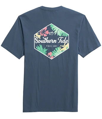 Southern Tide Tropical Jack Short Sleeve Graphic T-Shirt