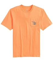 Southern Tide Umbrella Beach Club Short Sleeve Graphic T-Shirt