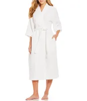 Spa Essentials by Sleep Sense Waffle Knit Cozy Wrap Robe