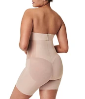 Spanx Hi-Def Ultra-Sculpting Total Contour High-Waisted Mid-Thigh Shorts