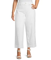Spanx Plus Size SPANXshape™ EveryWear Cropped Wide Leg Jeans