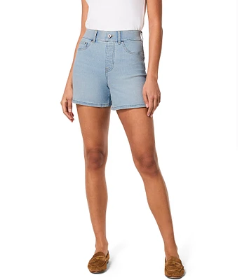 Spanx Pull-On High-Waisted Denim Short