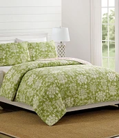 Spartina 449 Queenie Palm Royale Reversible Mini Quilt Set