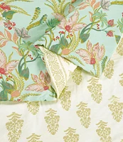 Spartina 449 Queenie Tropical Reversible Comforter Mini Set