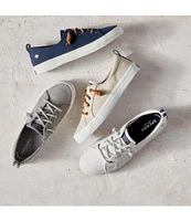 Sperry Crest Vibe Canvas Lace-Up Sneakers