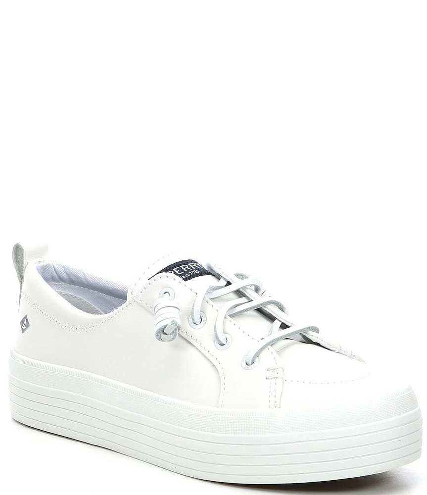 Sperry Crest Vibe Leather Platform Sneakers