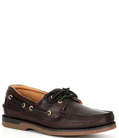 Sperry Men's Mako Leather Gold 2-Eye Boat Shoes