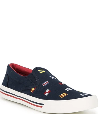 Sperry Men's SeaCycled Striper II Slip-On Nautical Sneakers