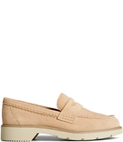 Sperry Women's Wells Suede Penny Loafers