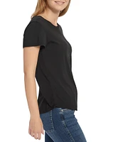 Splendid Abbie Crew Neck Short Sleeve T-Shirt