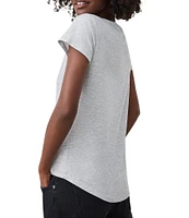 Splendid Abbie Crew Neck Short Sleeve T-Shirt