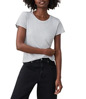 Splendid Abbie Crew Neck Short Sleeve T-Shirt