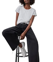 Splendid Abbie Crew Neck Short Sleeve T-Shirt