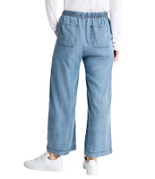 Splendid Adele Chambray Wide Leg Pants