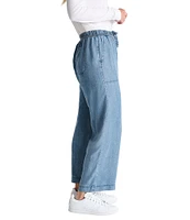 Splendid Adele Chambray Wide Leg Pants