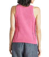 Splendid Ally Knit Scoop Neck Sleeveless Tank Top