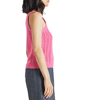 Splendid Ally Knit Scoop Neck Sleeveless Tank Top