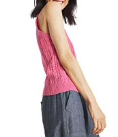 Splendid Ally Knit Scoop Neck Sleeveless Tank Top