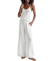 Splendid Angie Crop Palazzo Pants