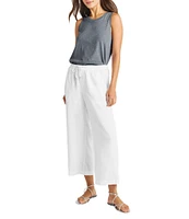 Splendid Angie Cropped Wide Leg Pants