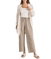 Splendid Angie Cropped Wide Leg Pants