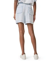 Splendid Angie Indigo Drawstring Shorts