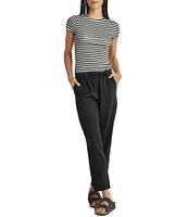 Splendid Angie Straight Leg Drawstring Pants