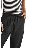 Splendid Angie Straight Leg Drawstring Pants