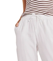 Splendid Angie Straight Leg Drawstring Pants