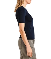 Splendid Bamboo Crew Neck Short Sleeve Tee