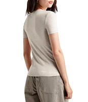 Splendid Bamboo Crew Neck Short Sleeve Tee