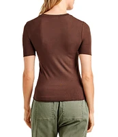 Splendid Bamboo Crew Neck Short Sleeve Tee