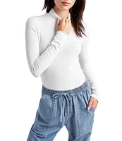 Splendid Bamboo Turtleneck Long Sleeve Tee