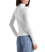 Splendid Bamboo Turtleneck Long Sleeve Tee