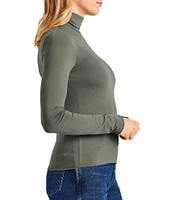 Splendid Bamboo Turtleneck Long Sleeve Tee