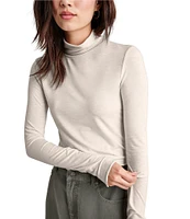 Splendid Bamboo Turtleneck Long Sleeve Tee