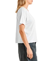 Splendid Bamboo V-Neck Short Sleeve Tee