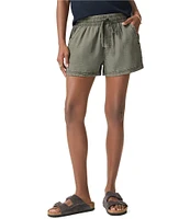 Splendid Campside Knit Mid Rise Lounge Shorts