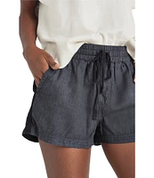 Splendid Campside Knit Mid Rise Lounge Shorts
