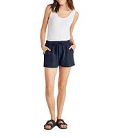 Splendid Campside Knit Mid Rise Lounge Shorts
