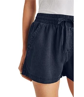 Splendid Campside Knit Mid Rise Lounge Shorts