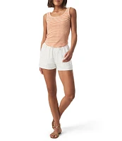 Campside Crochet Mid Rise Lounge Shorts