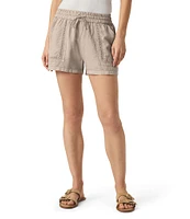 Campside Crochet Mid Rise Lounge Shorts
