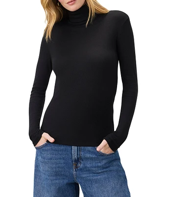Splendid Classic Turtleneck Long Sleeve Top