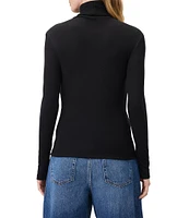 Splendid Classic Turtleneck Long Sleeve Top