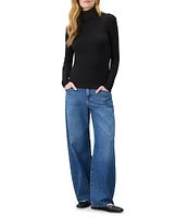 Splendid Classic Turtleneck Long Sleeve Top