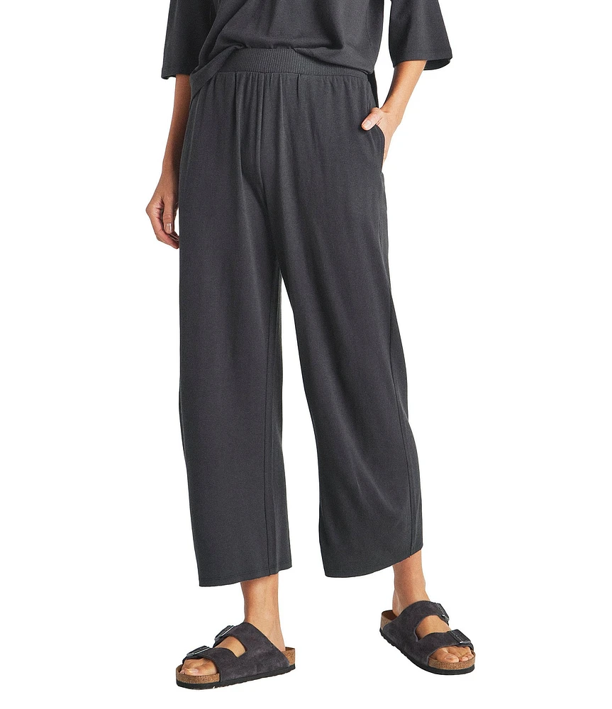 Splendid Cropped Pull-On Brooke Pants