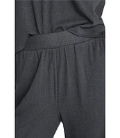 Splendid Cropped Pull-On Brooke Pants